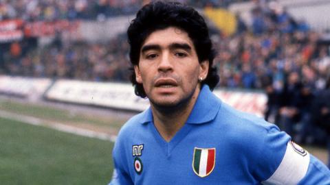 Diego Maradona for Napoli