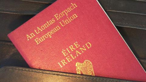 An Irish passport