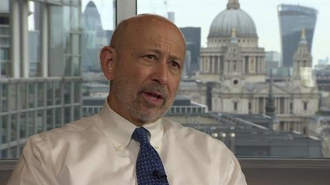 Lloyd Blankfein, chief executive of Goldman Sachs