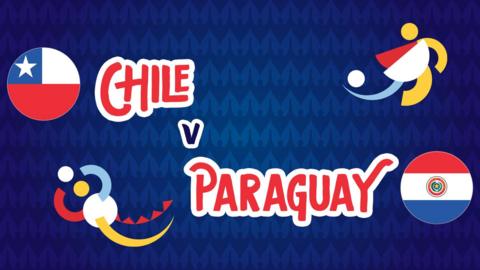 Chile v Paraguay badge graphic