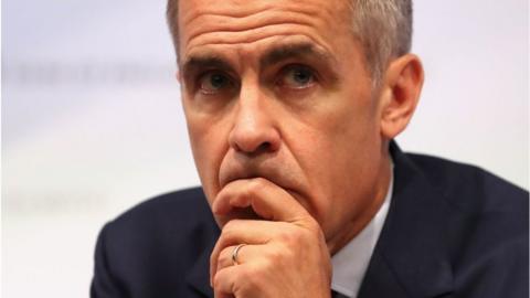 Bank of England governor Mark Carney