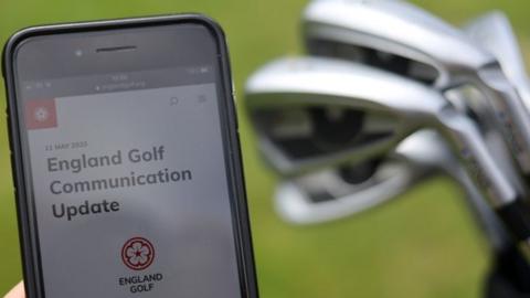 England Golf Communication update