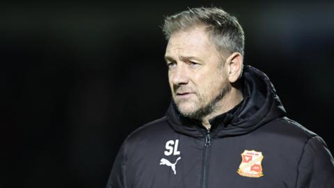 Scott Lindsey became Swindon Town's head coach last summer.