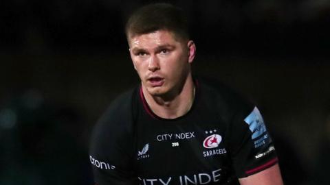 Saracens fly-half Owen Farrell