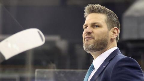 Belfast Giants Head Coach Adam Keefe