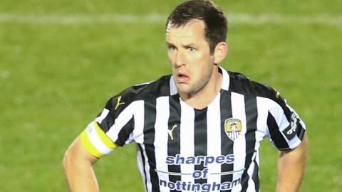 Notts County skipper Michael Doyle