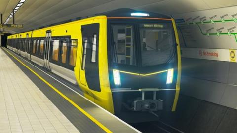 Merseyrail train