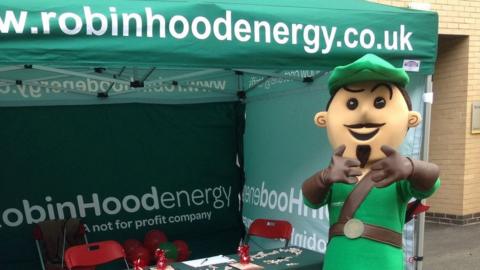 Robin Hood Energy promotion event