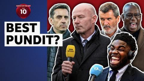 Gary Neville, Alan Shearer, Roy Keane, Micah Richards, Ian Wright