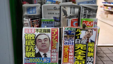 Ghosn covers