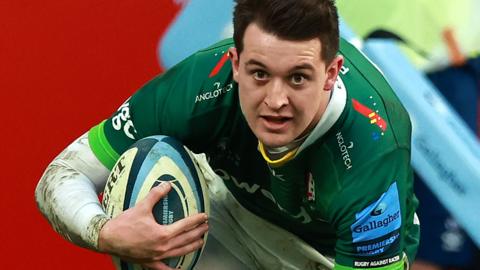 London Irish full-back Tom Parton