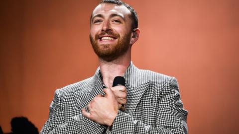 Sam Smith performs