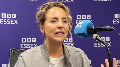 TOWIE star Lydia Bright speaking to 鶹ҳ Essex about being a single parent.