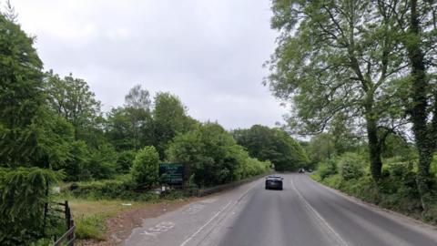 The A6, near to Cromford