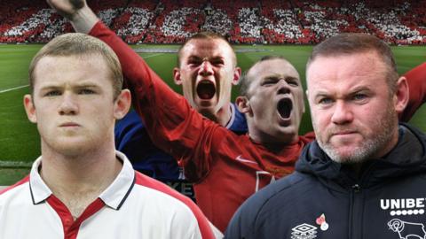 Wayne Rooney through the ages.