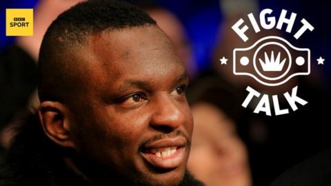 British heavyweight contender Dillian Whyte