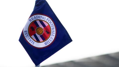 A Reading FC flag