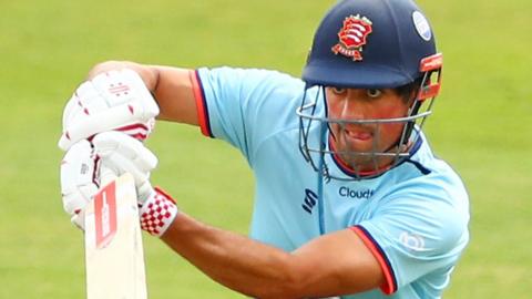 Alastair Cook bats for Essex