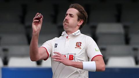 Matt Quinn in action for Essex