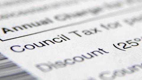 A council tax letter