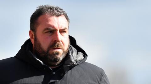 David Unsworth won 14 of his 49 games in charge of Oldham Athletic