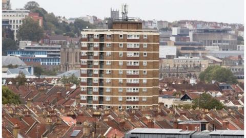 Housing estate in Bristol