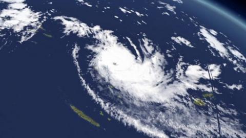 鶹Լ Weather satellite map of Severe Tropical Cyclone Lola