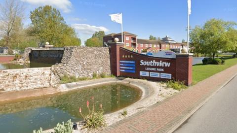 Southview holiday park entrance