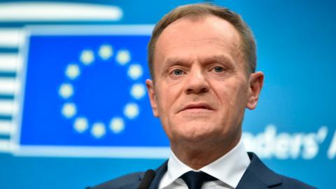 President of European Council Donald Tusk