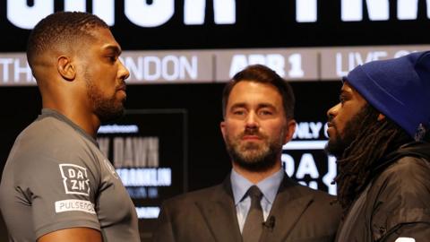 Anthony Joshua v Jermaine Franklin