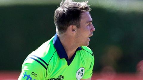 Curtis Campher was injured on his T20 debut for Ireland last week