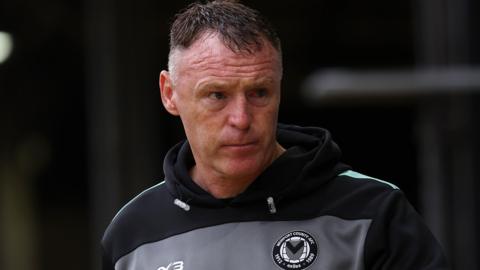 Newport County boss Graham Coughlan