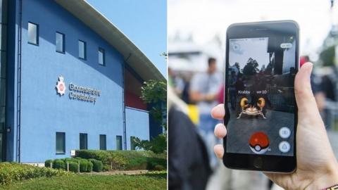 Gloucestershire Police HQ and Pokemon Go game