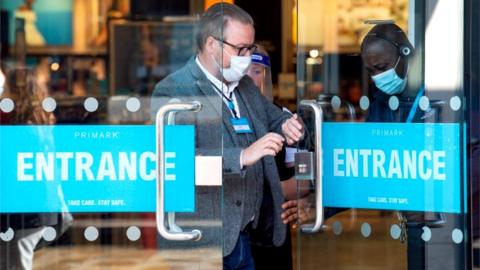 Doors open at Primark in Princes Street