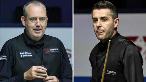 Mark Williams and Mark Selby