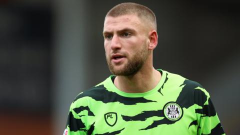 Brandon Cooper in action for Forest Green Rovers