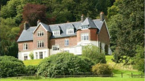 Rhydoldog House in the Elan Valley, Powys