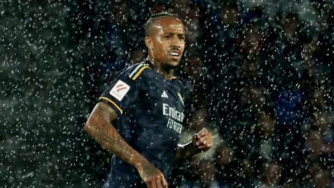 Eder Militao in action for Real Madrid