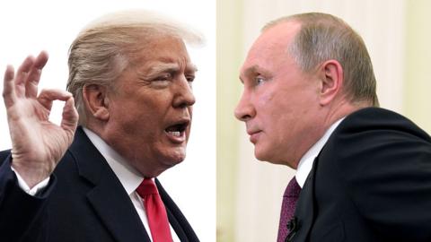 President Donald Trump and President Vladimir Putin