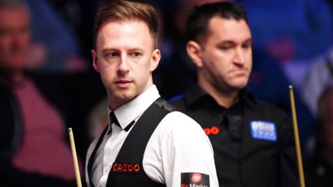 Judd Trump and Tom Ford