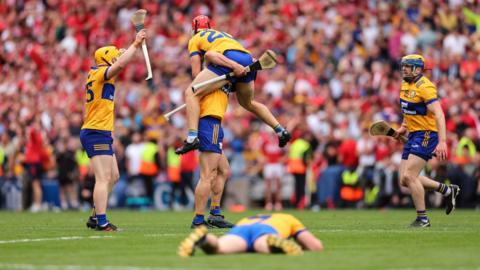 Clare celebrate