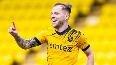 Bruce Anderson scored 10 goals for Livingston this season