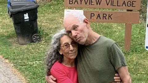 Judi Weinstein Haggai and her husband Gadi Haggai