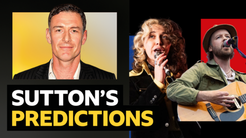 Sutton's predictions v celebrity fans of Liverpool and Everton