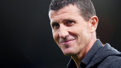 Javi Gracia smiles
