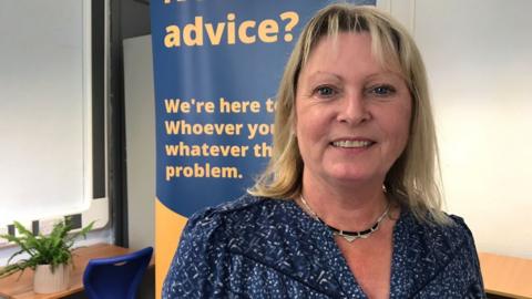 Sally Harrison, professional services manager at Ipswich Citizens Advice