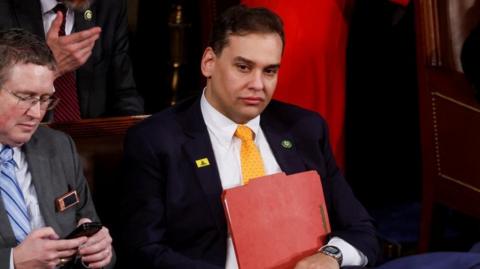George Santos at the State of the Union address