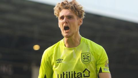 Jack Rudoni celebrates his matchwinner at The Hawthorns