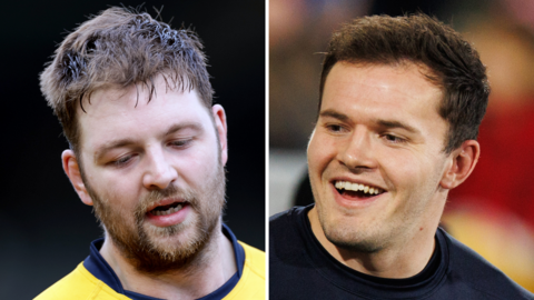 Iain Henderson and Jacob Stockdale