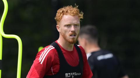 Ryan Woods in season training for Exeter